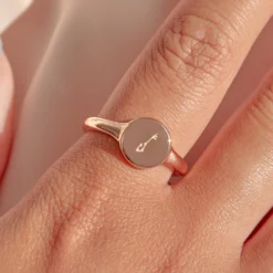 Engravable Signet Ring -Deals Bijestora Store 0329 Pura Vide engravables7093 Edit