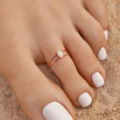 Floating Opal Toe Ring -Deals Bijestora Store 042221 PV PDP SS 20471