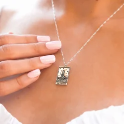 Tarot Card Pendant Necklace -Deals Bijestora Store 071721 PV 2337.CR2