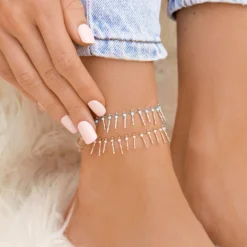 Fringe Bead Anklet -Deals Bijestora Store 082321 PV 3227