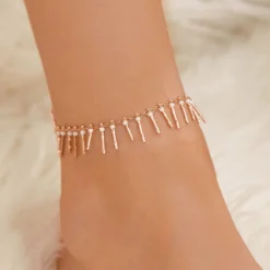 Fringe Bead Anklet -Deals Bijestora Store 082321 PV 3243
