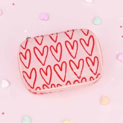 Heart Doodles Journey Jewelry Case -Deals Bijestora Store 10ACJC1001HDOO 5