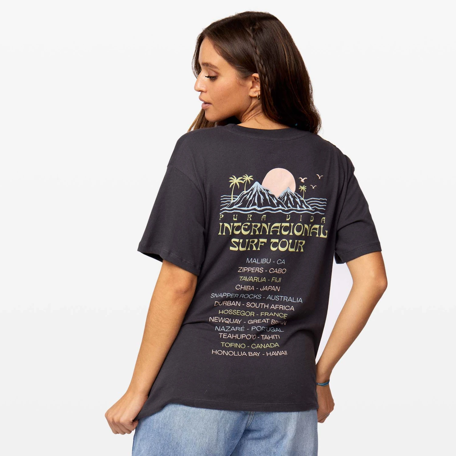 International Surf Tour Crewneck Tee 2 International Surf Tour Crewneck Tee - Image 2