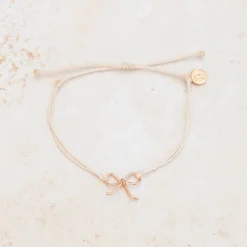 Bow Charm Bracelet -Deals Bijestora Store 10BRXX1611VANL5