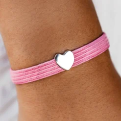 Daydream Wide Woven Bracelet -Deals Bijestora Store 10BRXX1634PINKV2