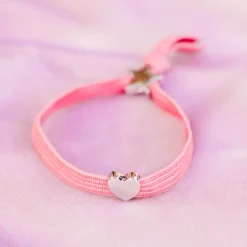 Daydream Wide Woven Bracelet -Deals Bijestora Store 10BRXX1634PINKV3