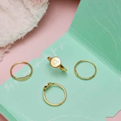 Engravable Signet Ring -Deals Bijestora Store 10JERG1091GOLD 6 bf5b4c56 ac60 4a5e 8c04 7c723217d9fb