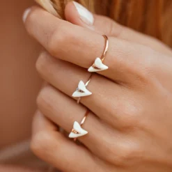 Shark Tooth Ring 5 Shark Tooth Ring -Deals Bijestora Store 10JERG1187RGOL4