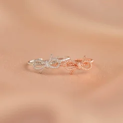 Twisted Knot Toe Ring -Deals Bijestora Store 10JERG1258SILVV3