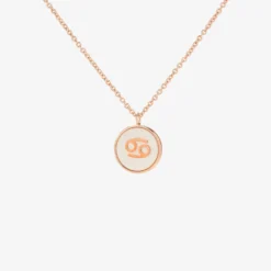 Zodiac Mother Of Pearl Necklace -Deals Bijestora Store 10NKXX1139CNCR 01