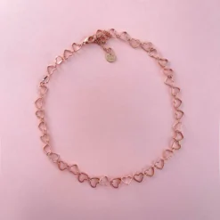 Heart Chain Choker 16 Heart Chain Choker -Deals Bijestora Store 10NKXX1147RGOLV3