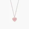 Stone Heart Toggle Necklace