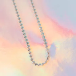 Ball Chain Choker -Deals Bijestora Store 10NKXX1164SILVV3