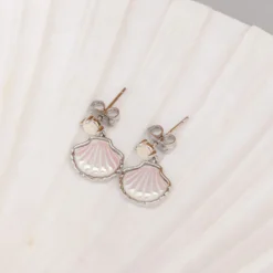 Mermaid Shell Earrings -Deals Bijestora Store 20210714 PuraVida MysticMermaid 592