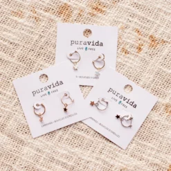 Star Hoop Earrings 13 Star Hoop Earrings -Deals Bijestora Store 20220826 PURAVIDA NIKICRAM 084