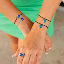 Heart Mood Charm Bracelet -Deals Bijestora Store 36287BLCKV7