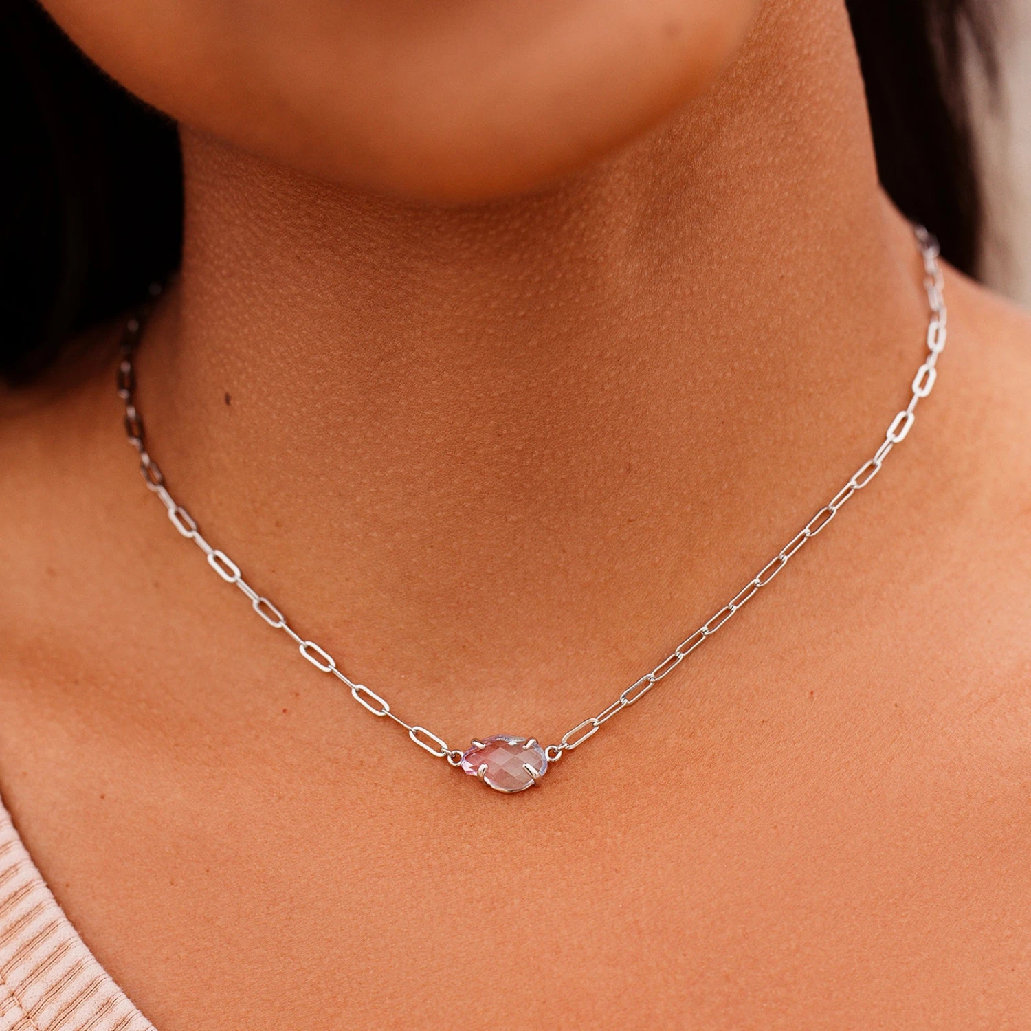 Rainbow Quartz Choker 2 Rainbow Quartz Choker - Image 2