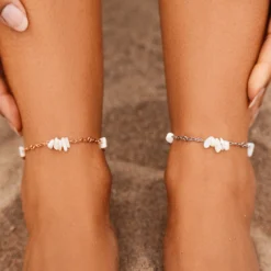 Sea Treasures Anklet -Deals Bijestora Store 36339RGOLV6