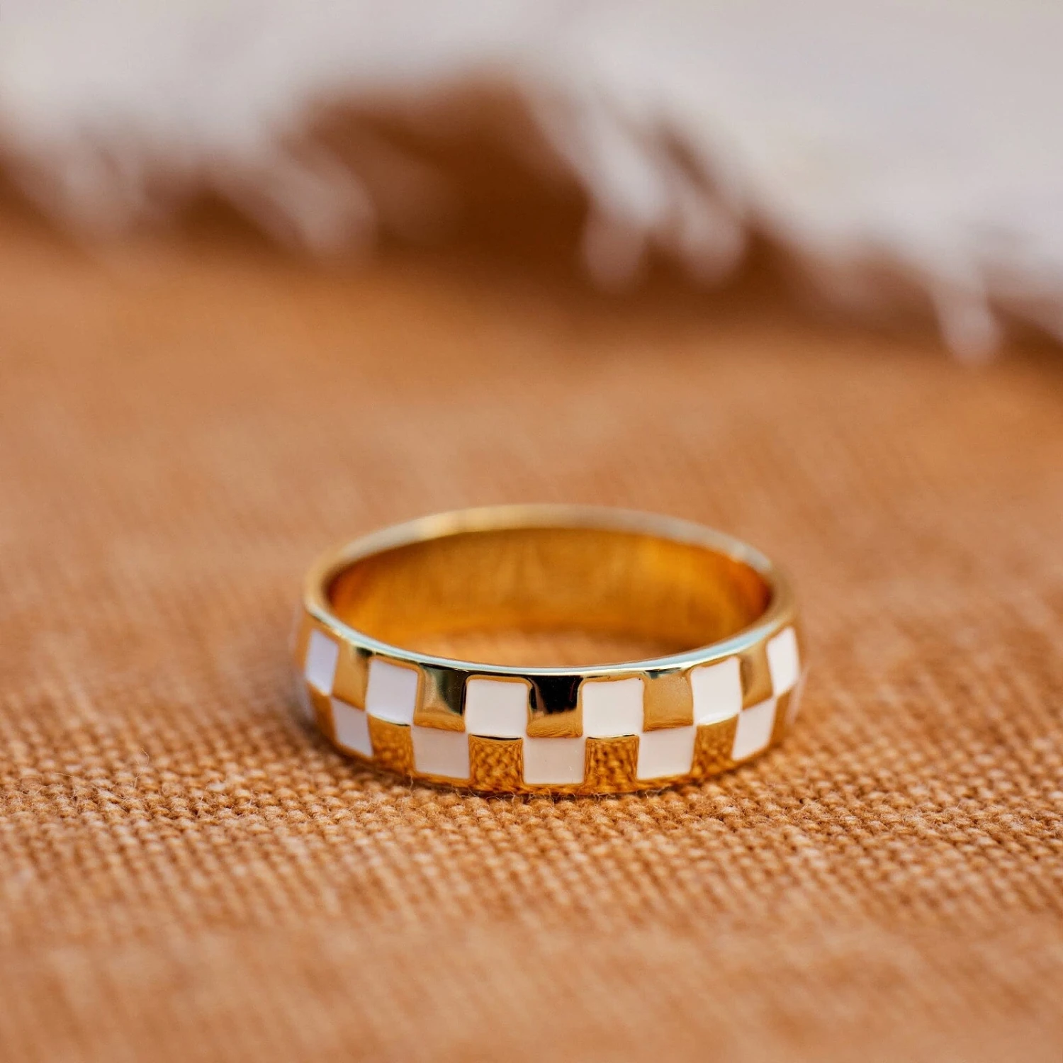 Checkerboard Ring 3 Checkerboard Ring - Image 3