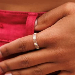 Daisy Resin Ring -Deals Bijestora Store 36392CLEAV2