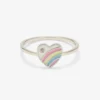 Pastel Vintage Heart Ring