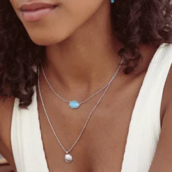 Satellite Shell Pendant Necklace -Deals Bijestora Store 367A8485 1