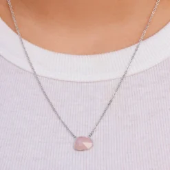 Mental Health Gemstone Pendant Necklace -Deals Bijestora Store 36913SILVV3