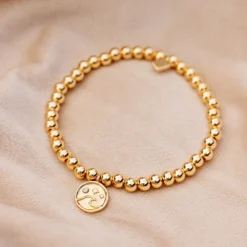 Wave Metal Stretch Bracelet -Deals Bijestora Store 36919 GOLDV3