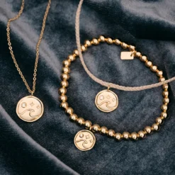 Wave Metal Stretch Bracelet -Deals Bijestora Store 36919 GOLDV4