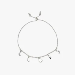 Moon Phases Slider Bracelet