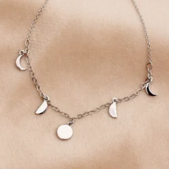 Moon Phases Slider Bracelet -Deals Bijestora Store 36941 SILVV3 min
