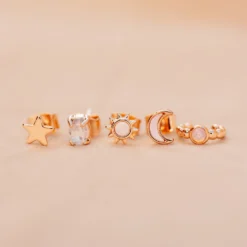 Galaxy Stud Earring Pack -Deals Bijestora Store 36980 RGOLV3