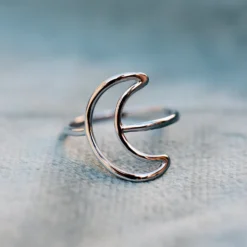 Oversized Crescent Ring 13 Oversized Crescent Ring -Deals Bijestora Store 37010 SILVV3