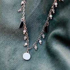 Bead & Metal Choker -Deals Bijestora Store 37056 SILVV5