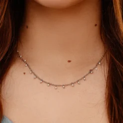 Hanging Pearl Beaded Choker -Deals Bijestora Store 37058 SILVV2