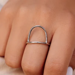 Arch Statement Ring -Deals Bijestora Store 37062 SILVV2