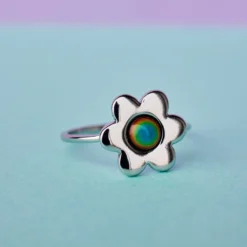 Mood Flower Ring -Deals Bijestora Store 37576 SILVV3 min