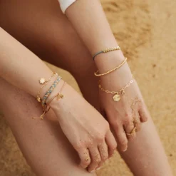 Fortune Charm Bracelet -Deals Bijestora Store 37667 GOLDV9 min