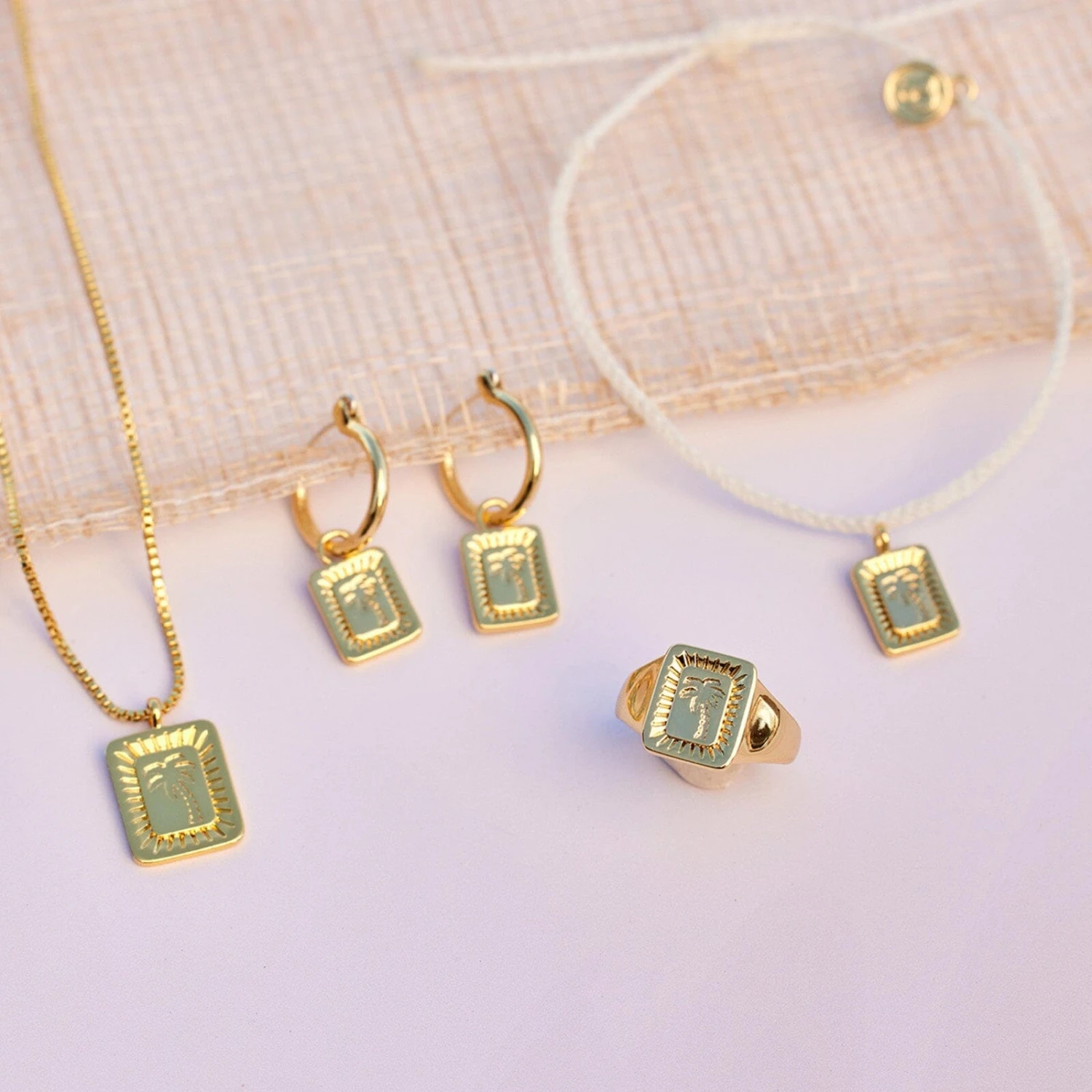 Palm Burst Charm Bracelet 5 Palm Burst Charm Bracelet - Image 5