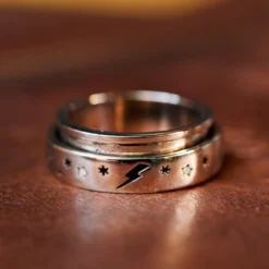 Harry Potter Fidget Ring -Deals Bijestora Store 37710 SILVV5