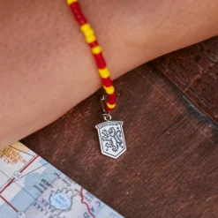 Harry Potter Gryffindor™ Half N Half Bracelet 8 Harry Potter Gryffindor™ Half N Half Bracelet -Deals Bijestora Store 37713 SILVV2