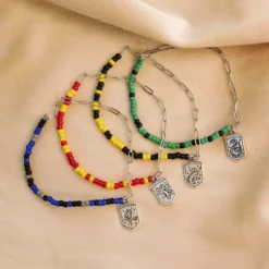 Harry Potter Hufflepuff™ Half N Half Bracelet 11 Harry Potter Hufflepuff™ Half N Half Bracelet -Deals Bijestora Store 37715 SILVV8