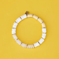 Carmel Mixed Bead Stretch Bracelet -Deals Bijestora Store 38421 GOLDV3 min