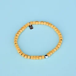 Coated Hematite Stretch Bracelet -Deals Bijestora Store 38423 YELLV5 min