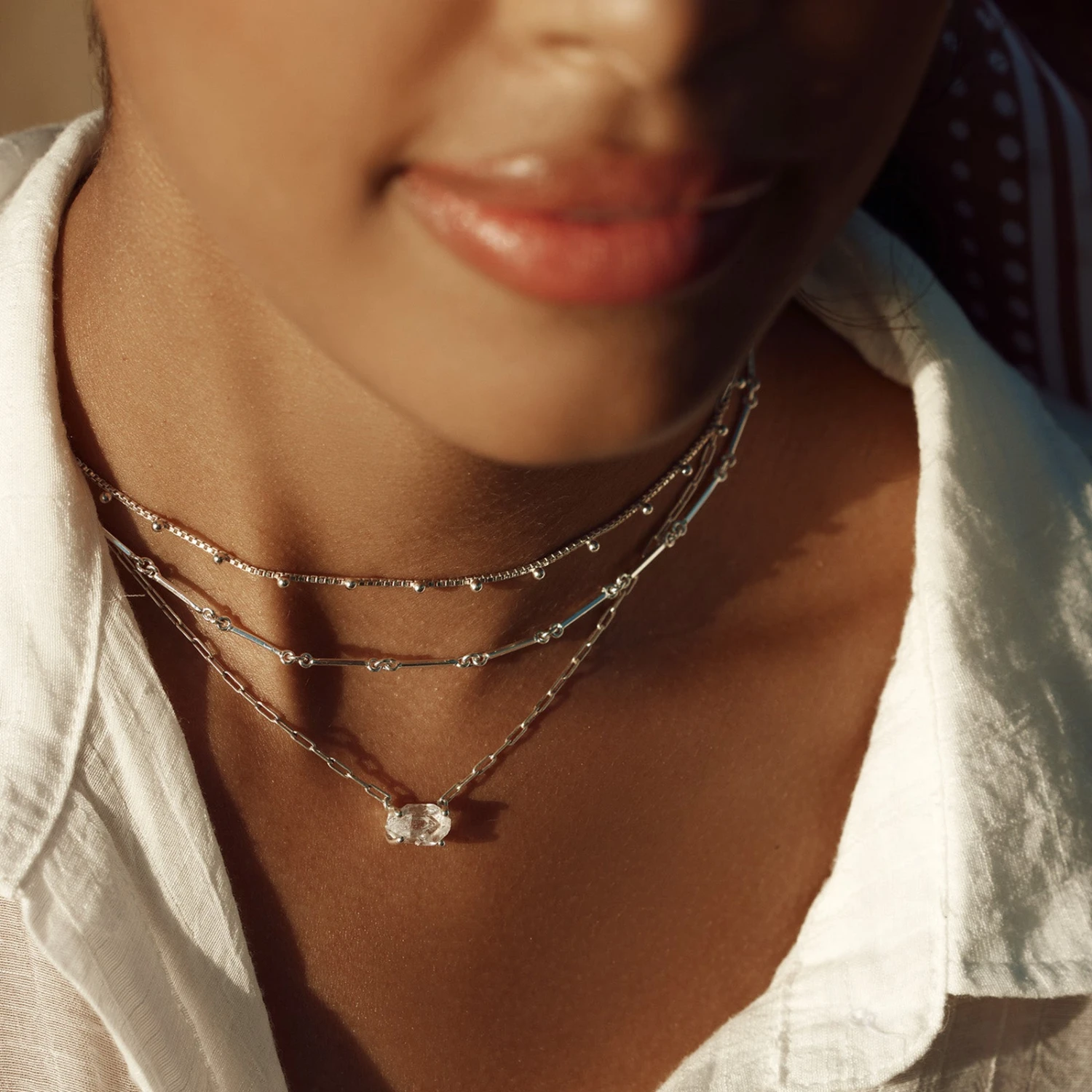 Ball Bead Chain Choker 3 Ball Bead Chain Choker - Image 3