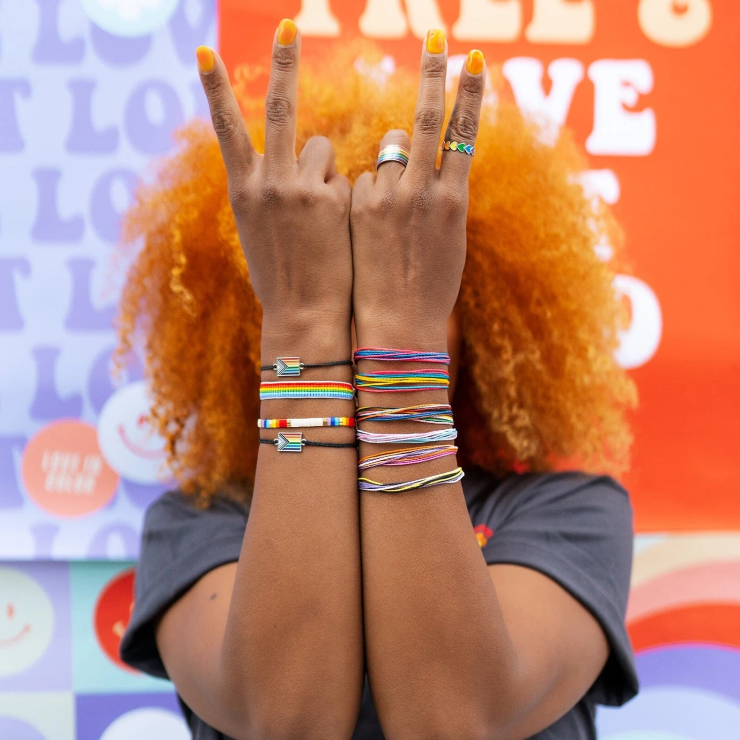 Woven Rainbow Seed Bead Bracelet 8 Woven Rainbow Seed Bead Bracelet - Image 8