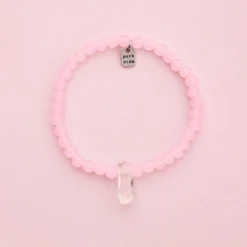 Rose Quartz Intention Stretch Bracelet -Deals Bijestora Store 38653 ROSQV5 min