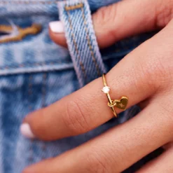 Engravable Heart Ring -Deals Bijestora Store 38702 GOLDV4 min