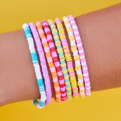 Vacation Vibes Stretch Bracelet Set Of 8 -Deals Bijestora Store 38872 MULTV4