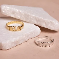 Mama Demi-Fine Ring -Deals Bijestora Store 38929 GOLDV5 min